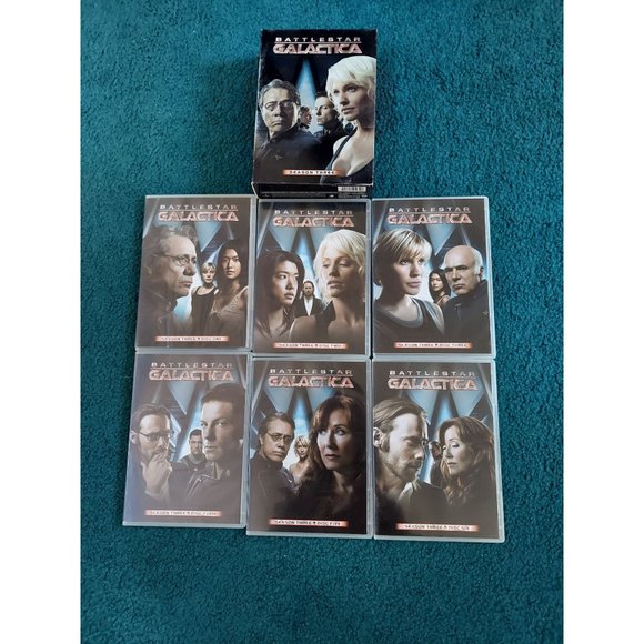 Battlestar Galactica Complete Season 1, 2, 2.5, 3, & Razor Unrated Extended DVD - Picture 7 of 11